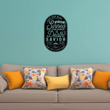 VWAQ I Have Bad News We Have Sinned Religious Home Decor Christian Wall Quotes 