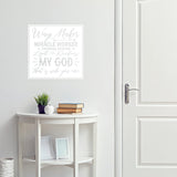 Way Maker Miracle Worker Promise Keeper Inspirational Wall Decal Religious Home Decor VWAQ