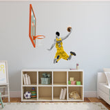 Personalized Basketball Player Wall Decal Custom Name Sports VWAQ - HOL60