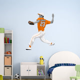 Right Handed Baseball Player Pitcher Fully Custom Wall Decal - HOL64R