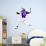 Left Handed Baseball Player Pitcher Fully Custom Wall Decal - HOL64L