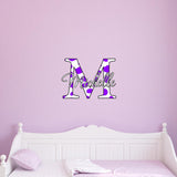 STITCH Personalized Custom Name Wall Sticker Decal WP206 