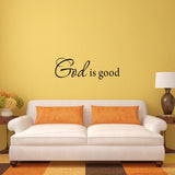 VWAQ God is Good Wall Quotes Decal - VWAQ Vinyl Wall Art Quotes and Prints