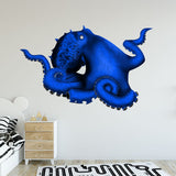 VWAQ Octopus Vinyl Wall Decal Mural Decor Octopus Tentacles Stickers Ocean Animal Wall Art