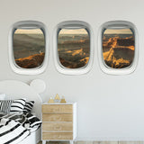 VWAQ Pack of 3 Grand Canyon Wall Sticker For Boys Room Aviation Decals - PPW9 - VWAQ Vinyl Wall Art Quotes and Prints