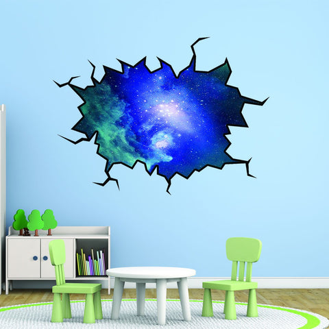 Cracked Wall Decals