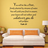 You will be like a tree Wall Decal