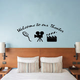 VWAQ Home Movie Theater Vinyl Wall Decal - VWAQ Vinyl Wall Art Quotes and Prints