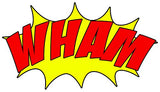 VWAQ Wham Comic Book Wall Decal - VWAQ Vinyl Wall Art Quotes and Prints