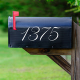 Custom Street Address Decal Decoration - Personalized Mailbox Numbers and Letters VWAQ - CMB18
