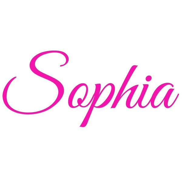 Custom Name Decals | Girl Wall Decal - VWAQ.com