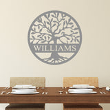 Custom Family Name Wall Decal Tree of Life VWAQ - CS63