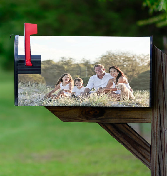 Custom Magnetic Mailbox Cover - Upload Image