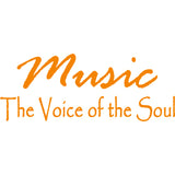 Music Is The Voice of the Soul Vinyl Wall Decal VWAQ