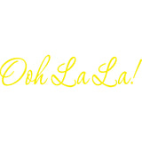 Ooh La La Vinyl Wall Decal VWAQ