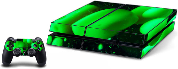 VWAQ PS4 Lava Lamp Skin For Console And Controller Green Skin For Playstation 4 - VWAQ Vinyl Wall Art Quotes and Prints