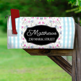 Customized Magnetic Mailbox Cover Floral - Personalized Address Mailbox Summer Decor VWAQ - PMBM10