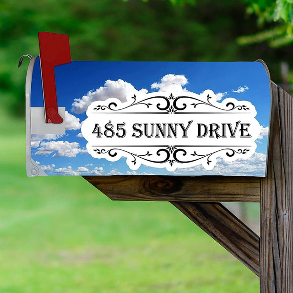 Custom Mailbox Cover Sky Clouds Theme VWAQ - PMBM2