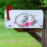 Personalized Monogram Mailbox Covers Magnetic - Flowers Custom Mailbox Decor VWAQ - PMBM3