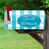 magnetic mailbox cover sky blue