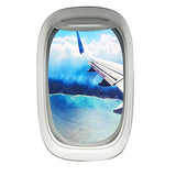 VWAQ Peel and Stick Airplane Window Wing View Vinyl Wall Decal - PW22 - VWAQ Vinyl Wall Art Quotes and Prints