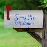 Personalized Mailbox Name Sticker Custom Mailbox Address Decals VWAQ - TTC19