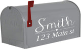 Personalized Mailbox Name Sticker Custom Mailbox Address Decals VWAQ - TTC19