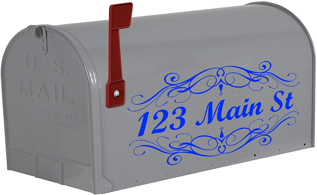 Custom Mailbox Letters Street Address Decals VWAQ TTC24