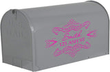Personalized Mailbox Decals with Name and Street Address VWAQ - TTC5