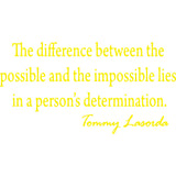 The Difference Between the Possible Tommy Lasorda Vinyl Wall Decal VWAQ