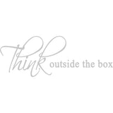 Think Outside the Box Vinyl Wall art Decal VWAQ