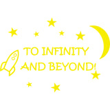 To Infinity and Beyond Wall Decal VWAQ
