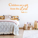 VWAQ Children are a gift from the Lord Wall Quotes Decal - VWAQ Vinyl Wall Art Quotes and Prints
