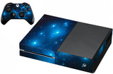 VWAQ Xbox One Galaxy Skins For Console And Controller Space Skin For Xbox One - XGC1