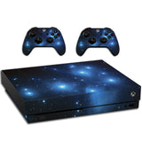 VWAQ Xbox One X Galaxy Skins For Console And Controllers Space Skin Vinyl Wrap - XXGC1