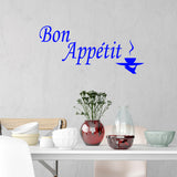 VWAQ Bon AppÃ©tit Wall Quotes Decal Cooking Quotes - VWAQ Vinyl Wall Art Quotes and Prints