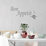 VWAQ Bon AppÃ©tit Wall Quotes Decal Cooking Quotes - VWAQ Vinyl Wall Art Quotes and Prints