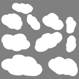 Clouds Peel and Stick Decals Assorted Sizes White Wall Decals - VWAQ Vinyl Wall Art Quotes and Prints
