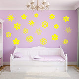 Flower Decals for Wall Nursery - Wall Stickers Decor VWAQ