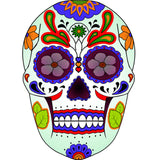 VWAQ Dia De Los Muertos Sugar Skull Wall Decal - GJG3 - VWAQ Vinyl Wall Art Quotes and Prints