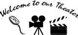 VWAQ Home Movie Theater Vinyl Wall Decal - VWAQ Vinyl Wall Art Quotes and Prints