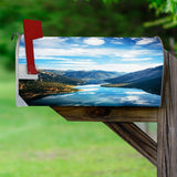 Summer Mailbox Cover Fully Magnetic Lake Scene VWAQ - MBM17