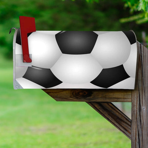 Soccer Ball Mailbox Covers Magnetic Sports Mailbox Decorations VWAQ - MBM26