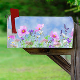 Spring Flowers Magnetic Mailbox Cover - Summer Floral Decorative Magnet VWAQ - MBM2