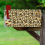 Cheetah Print Mailbox Cover Magnetic Animal Leopard Print Wrap Decoration VWAQ - MBM31