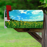 Spring Mailbox Cover Magnetic Sunflower Design VWAQ - MBM33