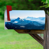 Winter Mountain Mailbox Cover Magnetic Snow Scene VWAQ - MBM38