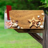 Seashells and Starfish Summer Beach Mailbox Covers Magnetic Decorative VWAQ - MBM9
