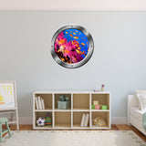 VWAQ Underwater Ocean View Porthole Peel and Stick Vinyl Wall Decal - PO24 - VWAQ Vinyl Wall Art Quotes and Prints