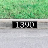 Curb Address Sticker Custom Curbside Street Number Decal Decor VWAQ - PCCD21